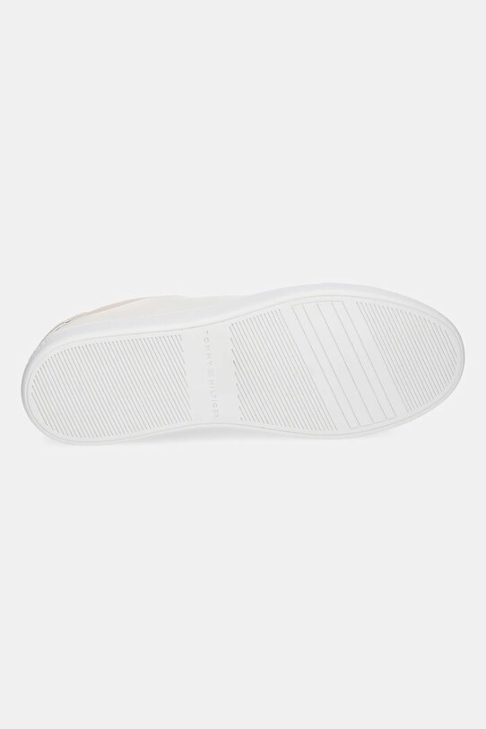 Шкіряні кросівки Tommy Hilfiger ESSENTIAL COURT SNEAKER FW0FW08320 бежевий