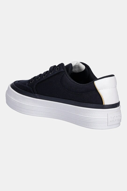 Obuv Tenisky Tommy Hilfiger ESSENTIAL VULC TEXTILE SNEAKER FW0FW08323 tmavomodrá