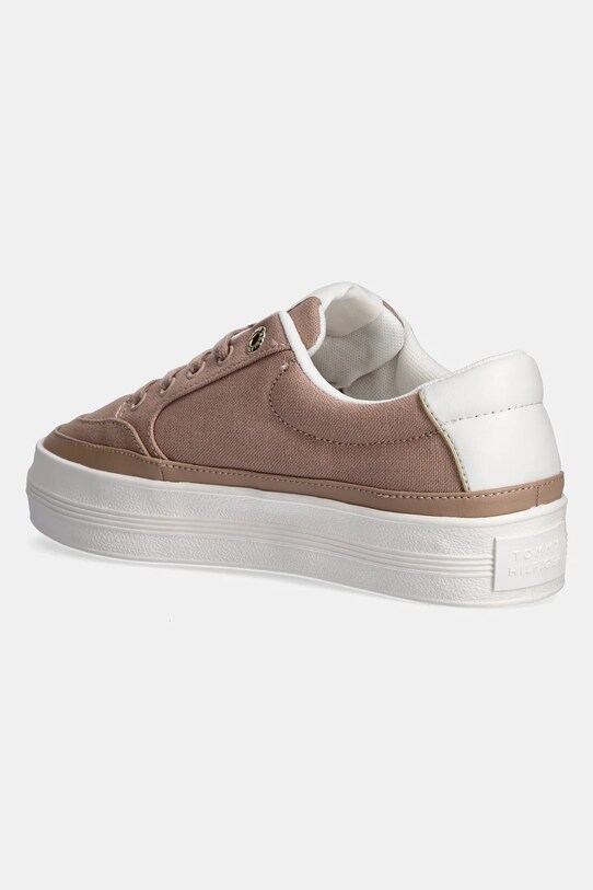 Încălțăminte Tommy Hilfiger tenisi ESSENTIAL VULC TEXTILE SNEAKER FW0FW08323 bej