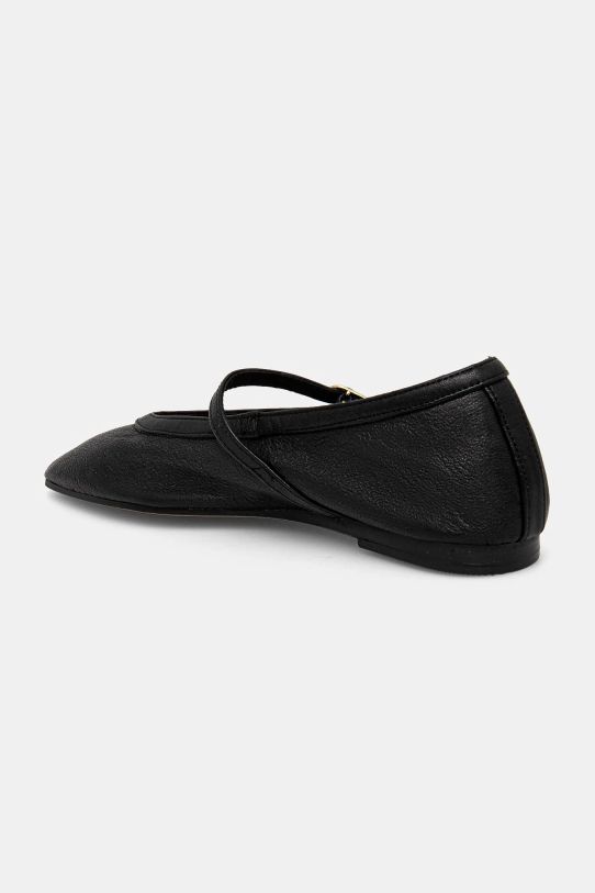 Încălțăminte Tommy Hilfiger balerini de piele BALLERINA MARYJANE SOFT LEATHER FW0FW08354 negru