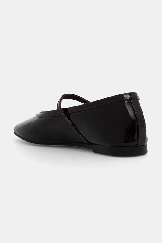 Încălțăminte Tommy Hilfiger balerini de piele BALLERINA MARYJANE PATENT FW0FW08577 burgundia