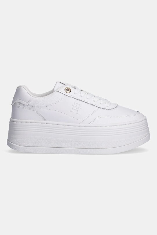 Tommy Hilfiger sneakers PLATFORM LUX COURT SNEAKER FW0FW08379 alb SS25