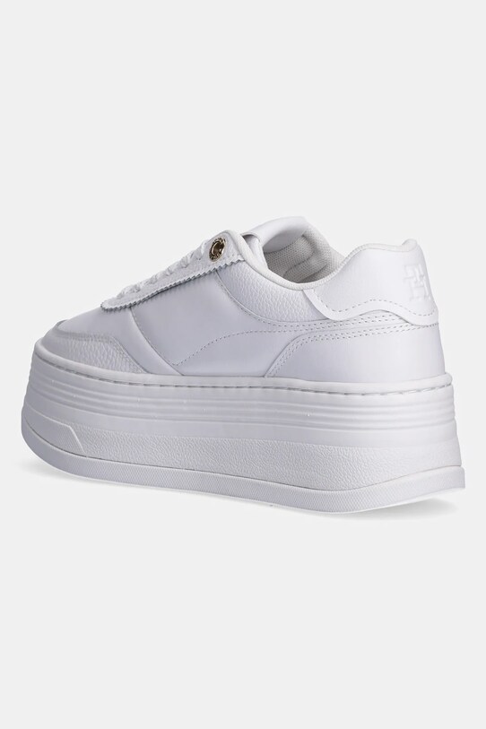 Încălțăminte Tommy Hilfiger sneakers PLATFORM LUX COURT SNEAKER FW0FW08379 alb