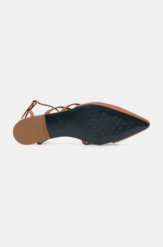 Кожени балеринки Patrizia Pepe 8Z0100.L048.B815 кафяв