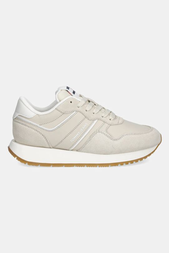 Tenisice Tommy Jeans TJW EVA RETRO RUNNER EN0EN02771 bež SS25