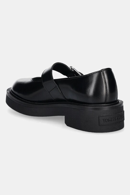 Взуття Шкіряні туфлі Tommy Jeans TJW MARY JANE SHOE EN0EN02723 чорний