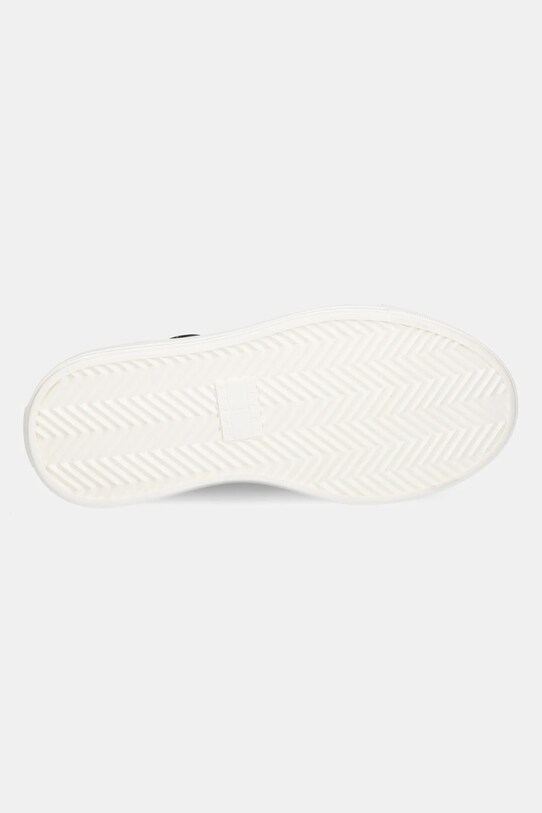 Кожаные кеды Tommy Jeans TJW FOXING VULC LC LEATHER EN0EN02714 чёрный