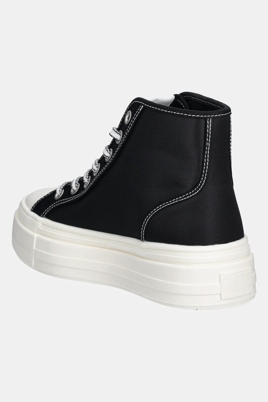 Încălțăminte Tommy Jeans tenisi TJW FOXING FLATFORM SNEAKER HIGH EN0EN02704 negru