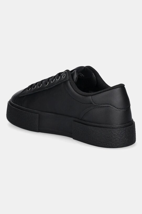 Обувь Кожаные кроссовки Tommy Jeans TJW FLATFORM SNEAKER EN0EN02698 чёрный