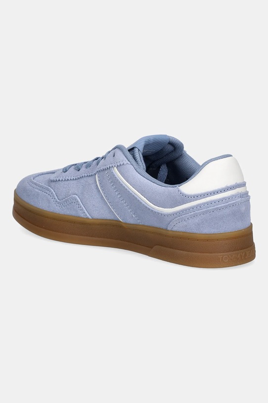 Obuwie Tommy Jeans sneakersy zamszowe THE GREENWICH SUEDE EN0EN02696 niebieski