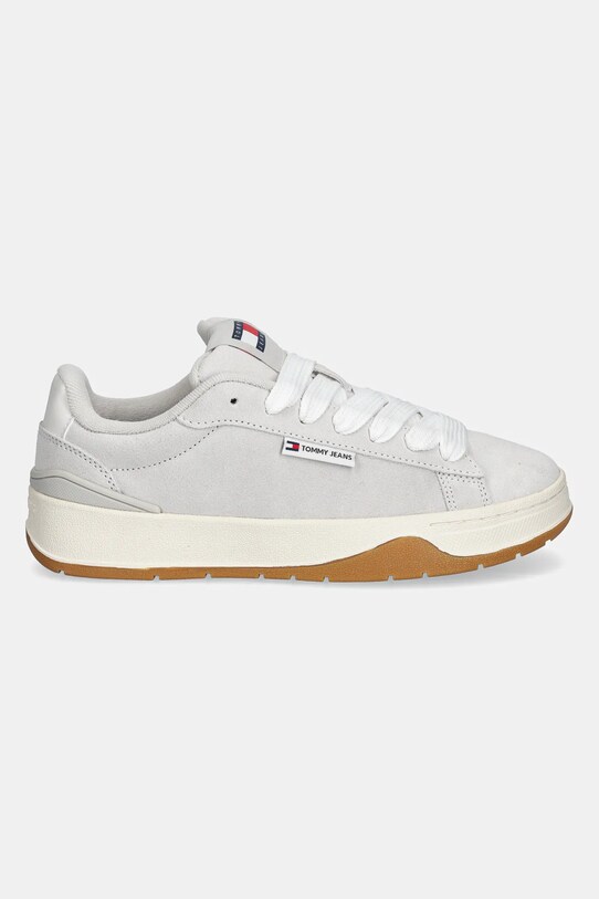 Замшевые кроссовки Tommy Jeans TJW SKATE SNEAKER EN0EN02677 серый SS25
