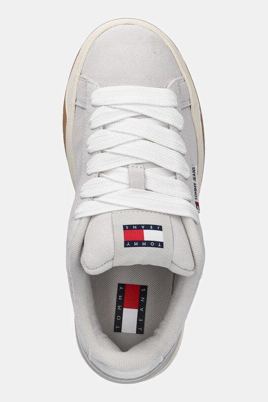 Замшевые кроссовки Tommy Jeans TJW SKATE SNEAKER серый EN0EN02677
