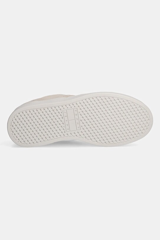 Замшевые кроссовки Tommy Jeans THE GREENWICH FLATFORM ELEVATED EN0EN02676 бежевый