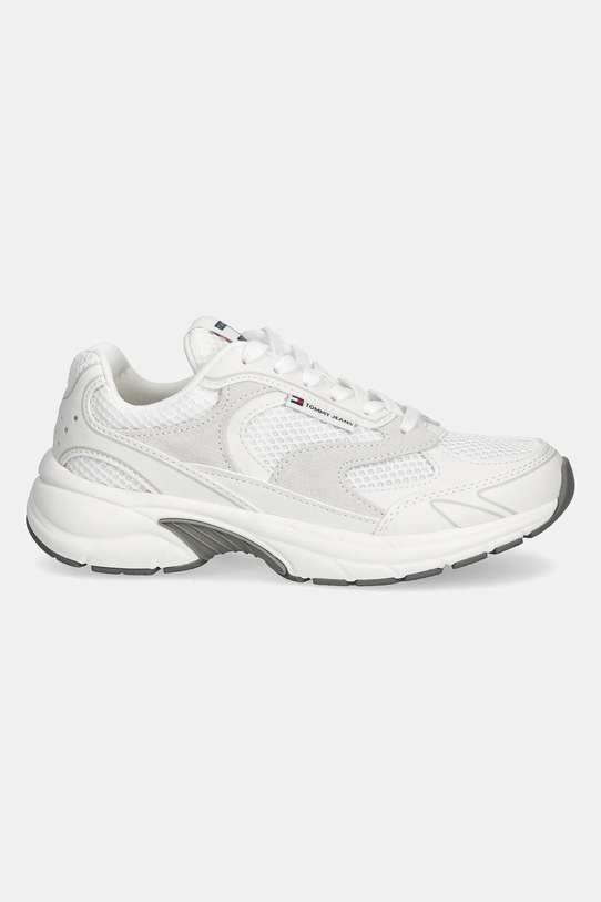 Sneakers boty Tommy Jeans THE CONEY EN0EN02674 bílá SS25