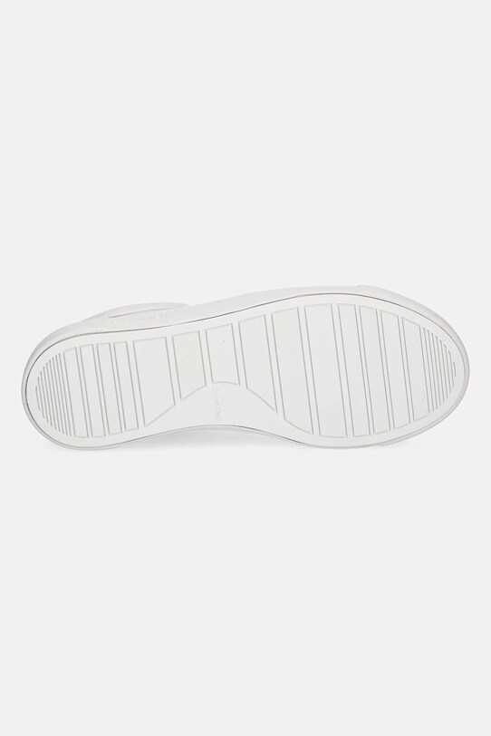 Шкіряні кросівки Calvin Klein CUPSOLE LACE UP W/ML - LTH HW0HW02288 білий