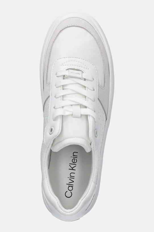 Calvin Klein sneakers VULC LACE UP - MONO alb HW0HW02293