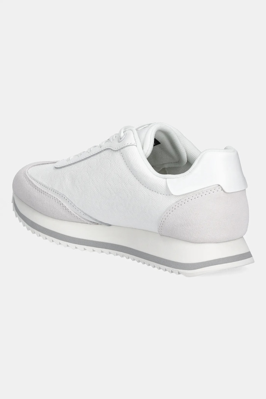 Обувки Маратонки Calvin Klein RUNNER LACE UP - MONO MIX HW0HW02294 бял