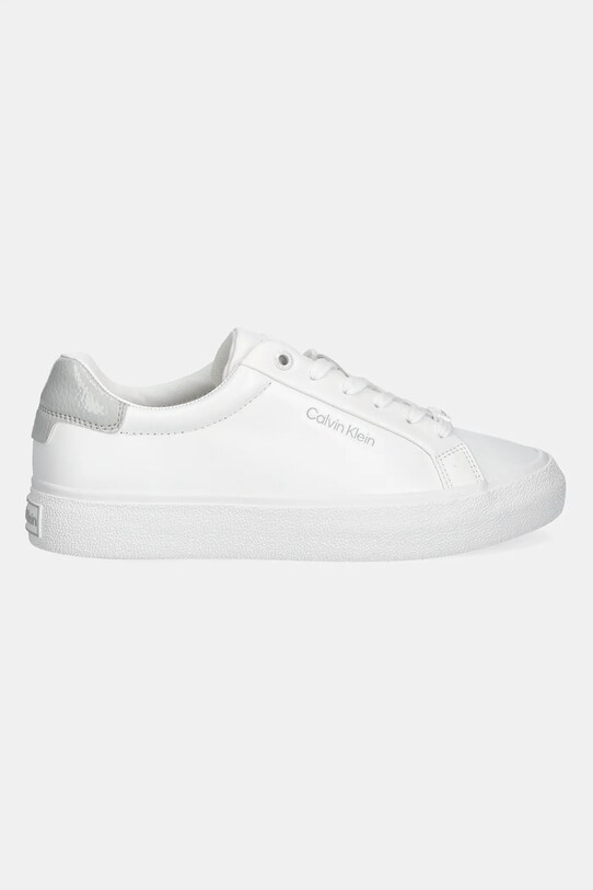 Кроссовки Calvin Klein VULC LACE UP TEXTURE FOX - LTH HW0HW02439 белый SS25