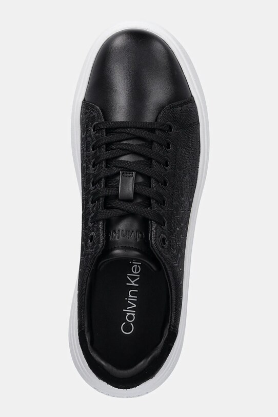 Calvin Klein sneakersy CUPSOLE LACE UP MONO czarny HW0HW02445