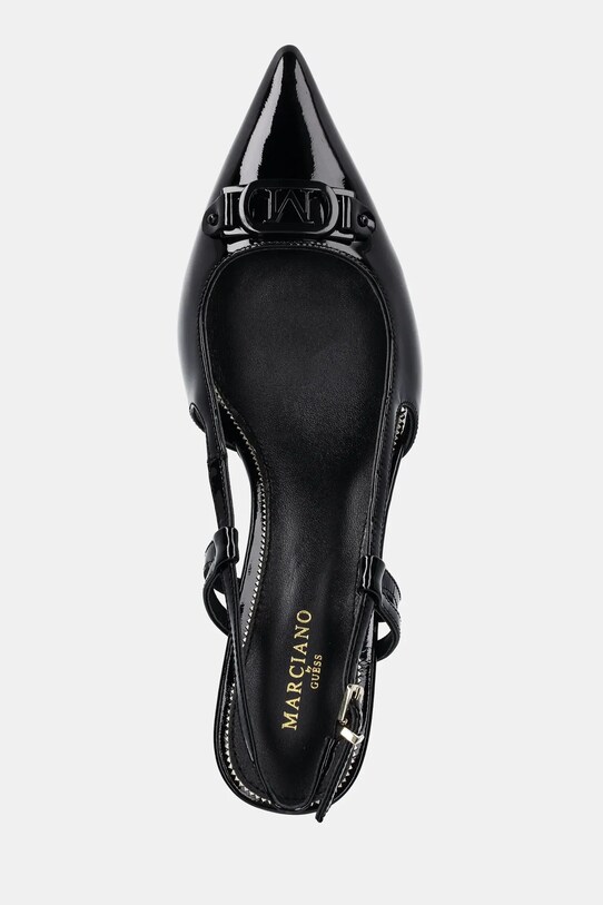 Kožené lodičky Marciano Guess čierna 5RGZ15.7287A.JBLK