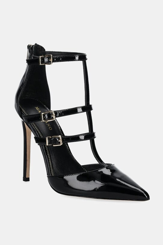 Kožené lodičky Marciano Guess více než 8 cm černá 5RGZ16.7287A.JBLK