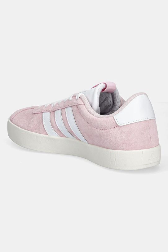 Încălțăminte adidas sneakers din piele întoarsă Vl Court 3.0 JP5325 roz