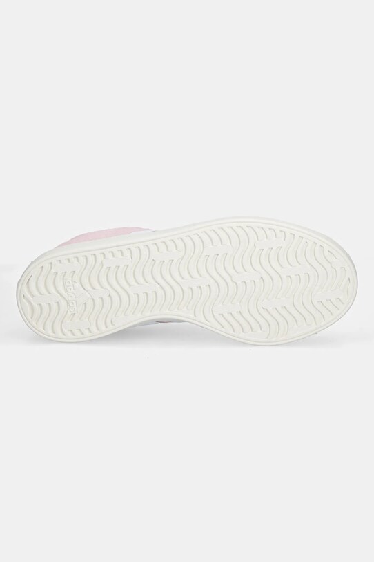 Замшеві кросівки adidas Vl Court 3.0 JP5325 рожевий