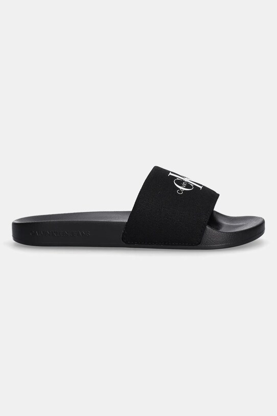 Calvin Klein Jeans ciabatte slide SLIDE MONOGRAM WMNS YW0YW01835 nero SS25