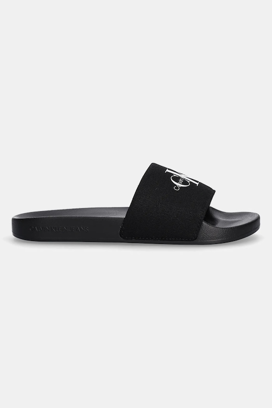 Calvin Klein Jeans klapki SLIDE MONOGRAM WMNS YW0YW01835 czarny SS25