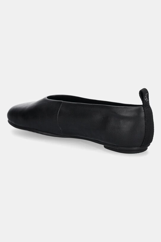 Обувь Кожаные балетки Calvin Klein Jeans BALLERINA LEATHER YW0YW01803 чёрный