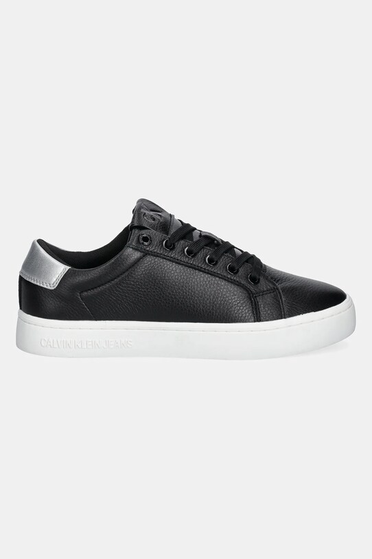 Kožené tenisky Calvin Klein Jeans CLASSIC CUPSOLE LOW OHB YW0YW01799 čierna SS25
