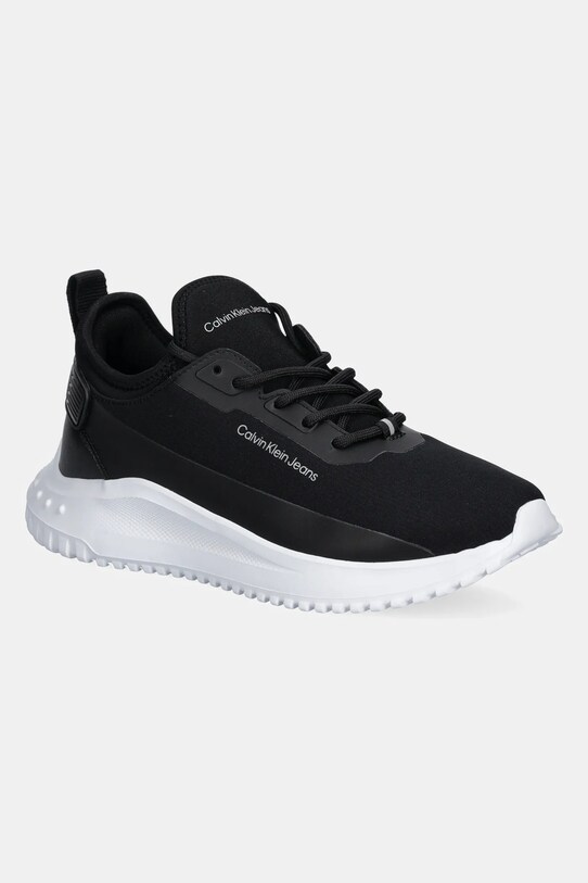 Calvin Klein Jeans sneakers EVA RUNNER SOCK MIX IN HITECH textil negru YW0YW01665