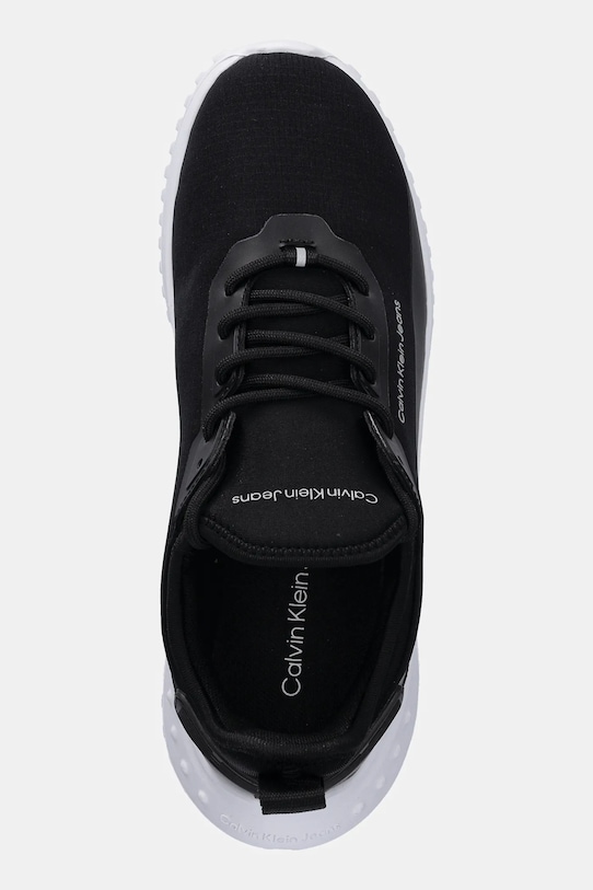 Tenisky Calvin Klein Jeans EVA RUNNER SOCK MIX IN HITECH čierna YW0YW01665