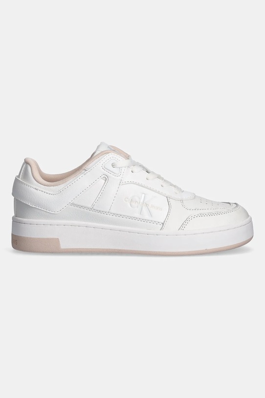 Calvin Klein Jeans sneakersy BASKET CUPSOLE LOW MIX YW0YW01650 biały SS25