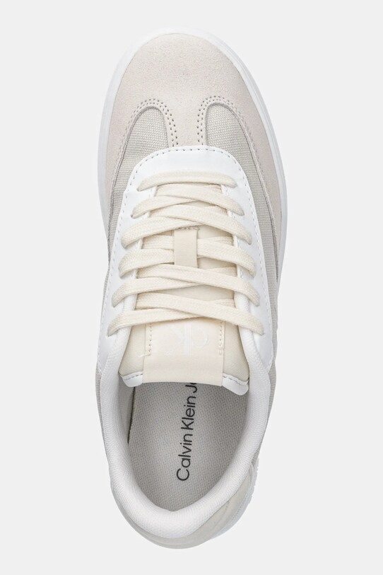 Tenisice Calvin Klein Jeans CLASSIC CUPSOLE LOW MIX MG WN bež YW0YW01636