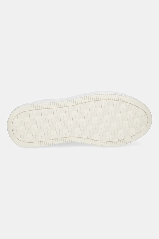 Шкіряні кросівки Calvin Klein Jeans BOLD FLATF LOW MIX OHB YW0YW01632 білий