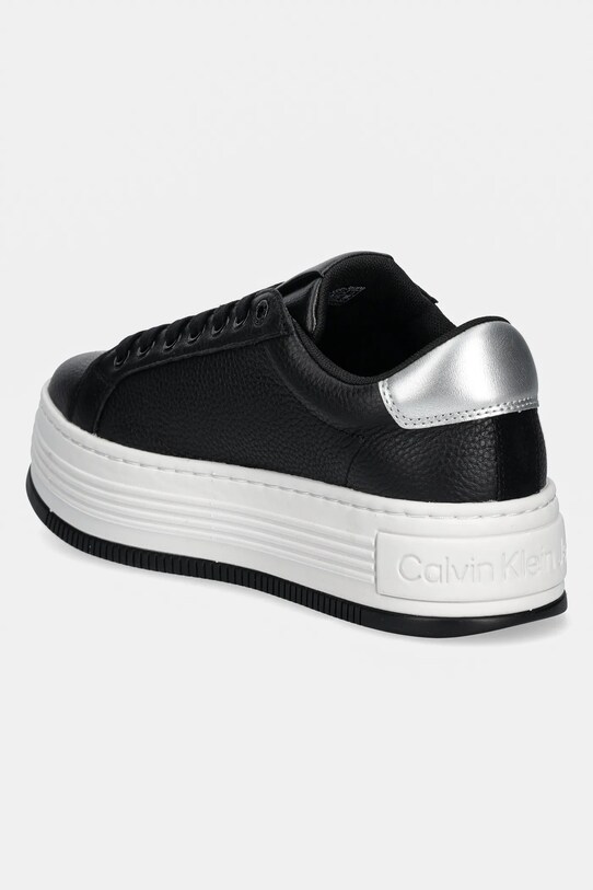 Обувь Кожаные кроссовки Calvin Klein Jeans BOLD FLATF LOW MIX OHB YW0YW01632 чёрный
