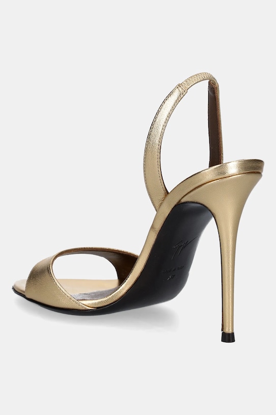 Încălțăminte Giuseppe Zanotti pantofi cu toc Clandestino E500000.001 aur