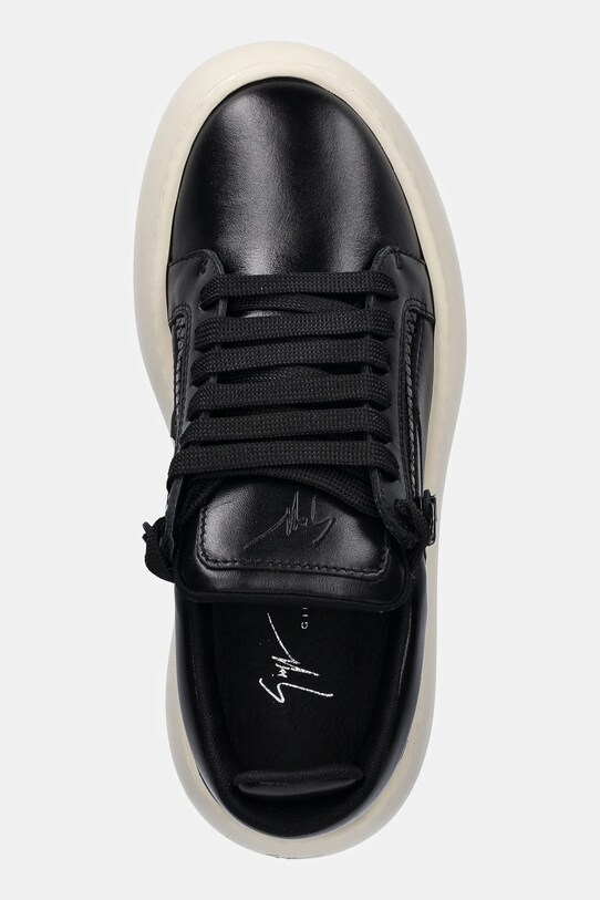 Kožené tenisky Giuseppe Zanotti Alma čierna RS50009.001