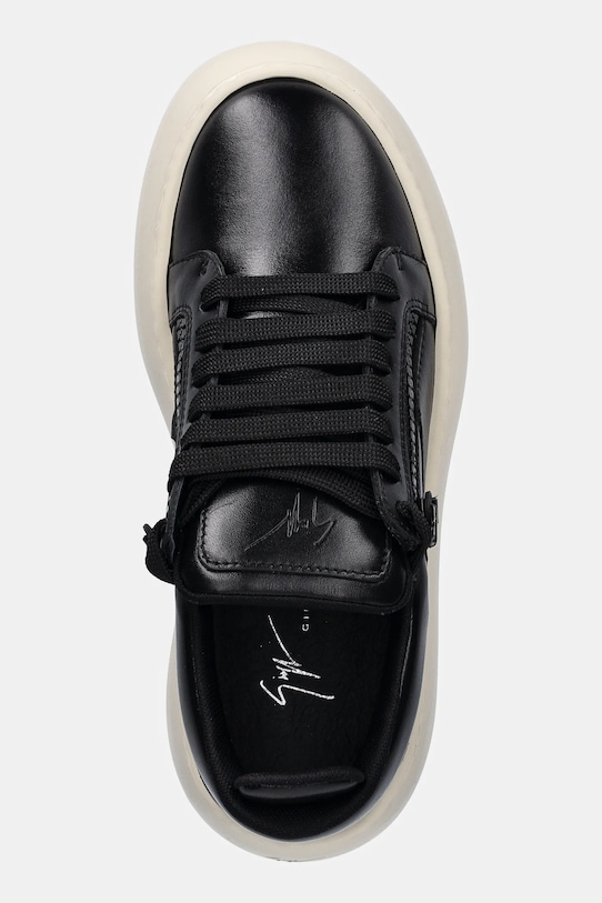 Kožené sneakers boty Giuseppe Zanotti Alma černá RS50009.001