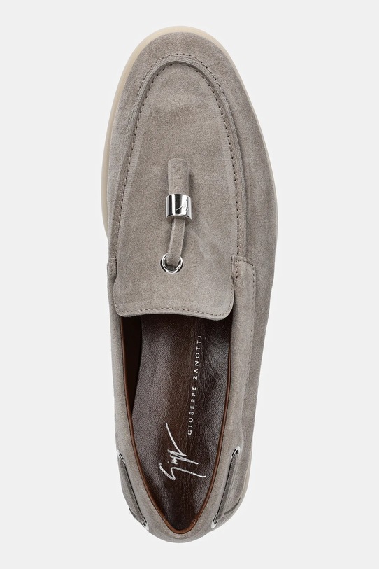 Semišové mokasíny Giuseppe Zanotti Avela béžová E460020.010