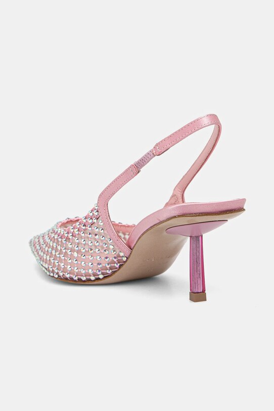 Încălțăminte Le Silla pantofi cu toc Chanel Gilda 2299U060P1PPSAS360 roz