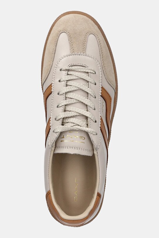 Кожени маратонки Gant Cuzima бежов 30531954.G111