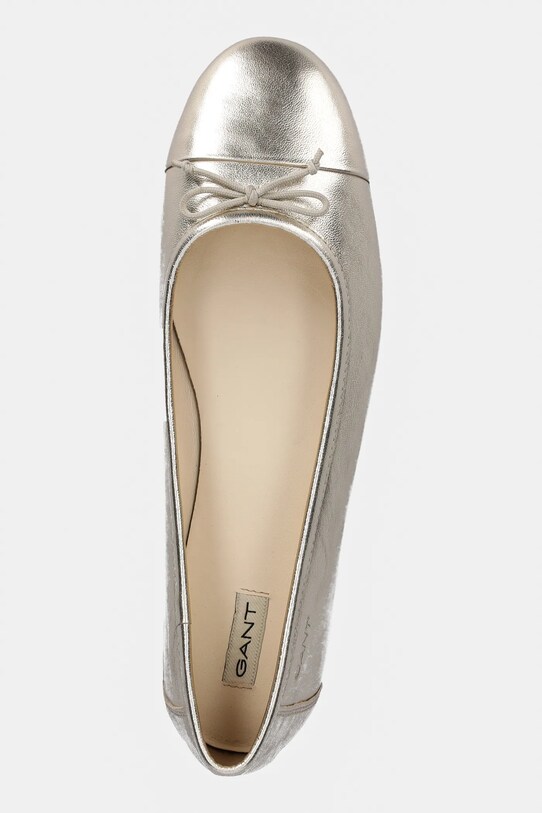 Gant ballerine in pelle Chadii oro 30511857.G26