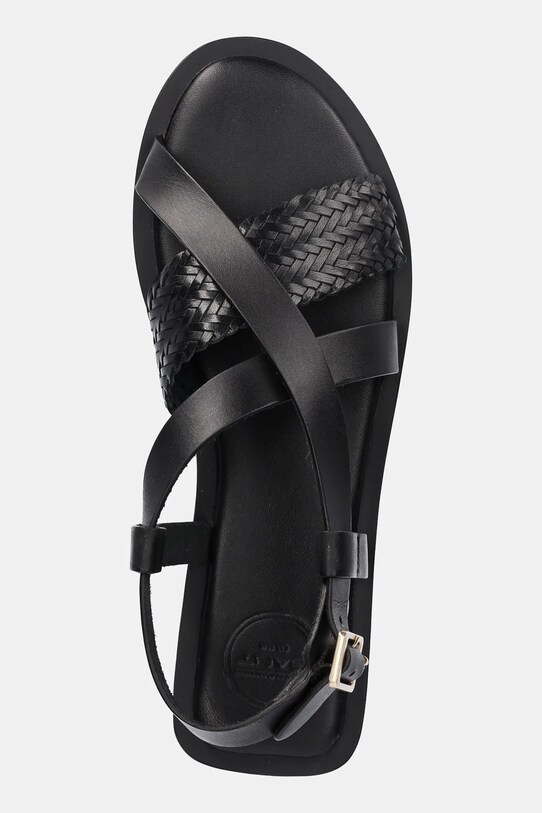 Gant sandale de piele Sunlaz negru 30561910.G00