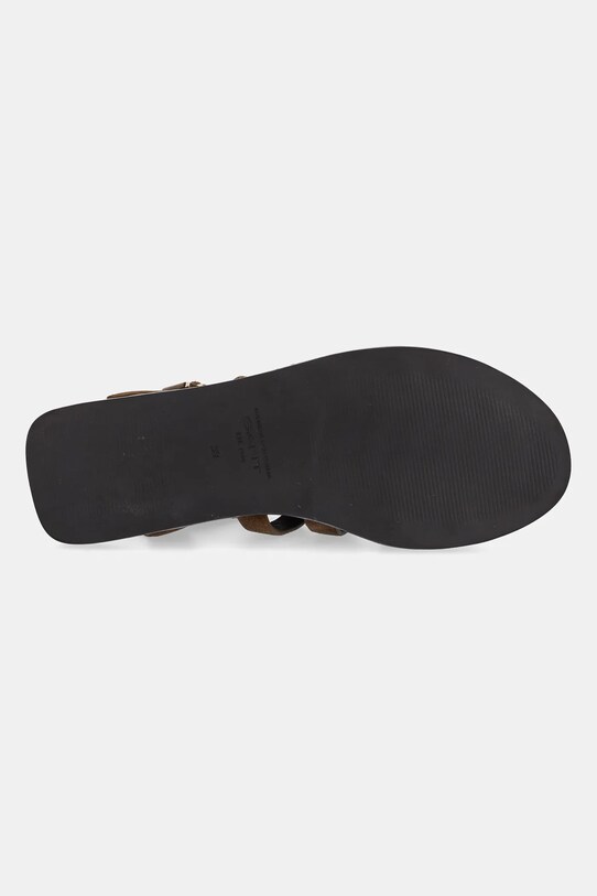 Gant sandale din piele întoarsă Sunlaz 30563912.G146 maro