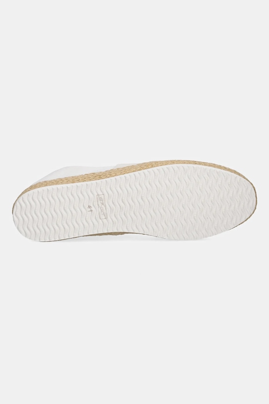 Gant espadryle Raffiaville 30568943.G29 biały