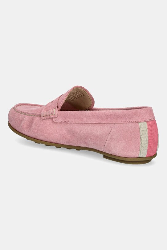 Încălțăminte Gant mocasini din piele întoarsă Seabaya 30573932.G580 roz