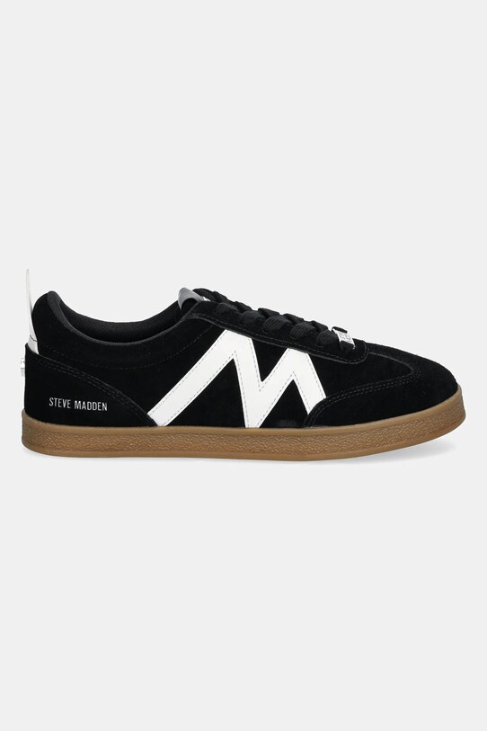 Steve Madden sneakers din piele intoarsă Degree SM11003179.015 negru SS25
