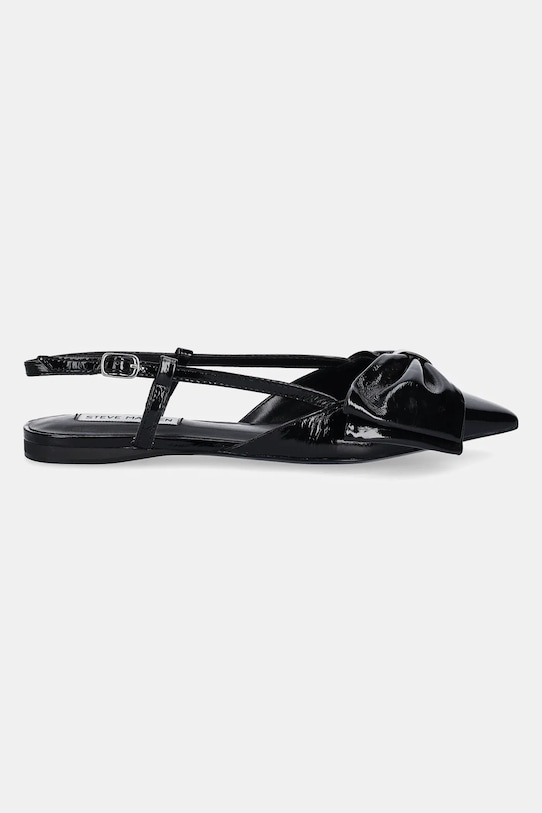 Steve Madden baleriny skórzane Dazzled SM11003531.017 czarny SS25